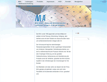 Tablet Screenshot of mva-valves.com